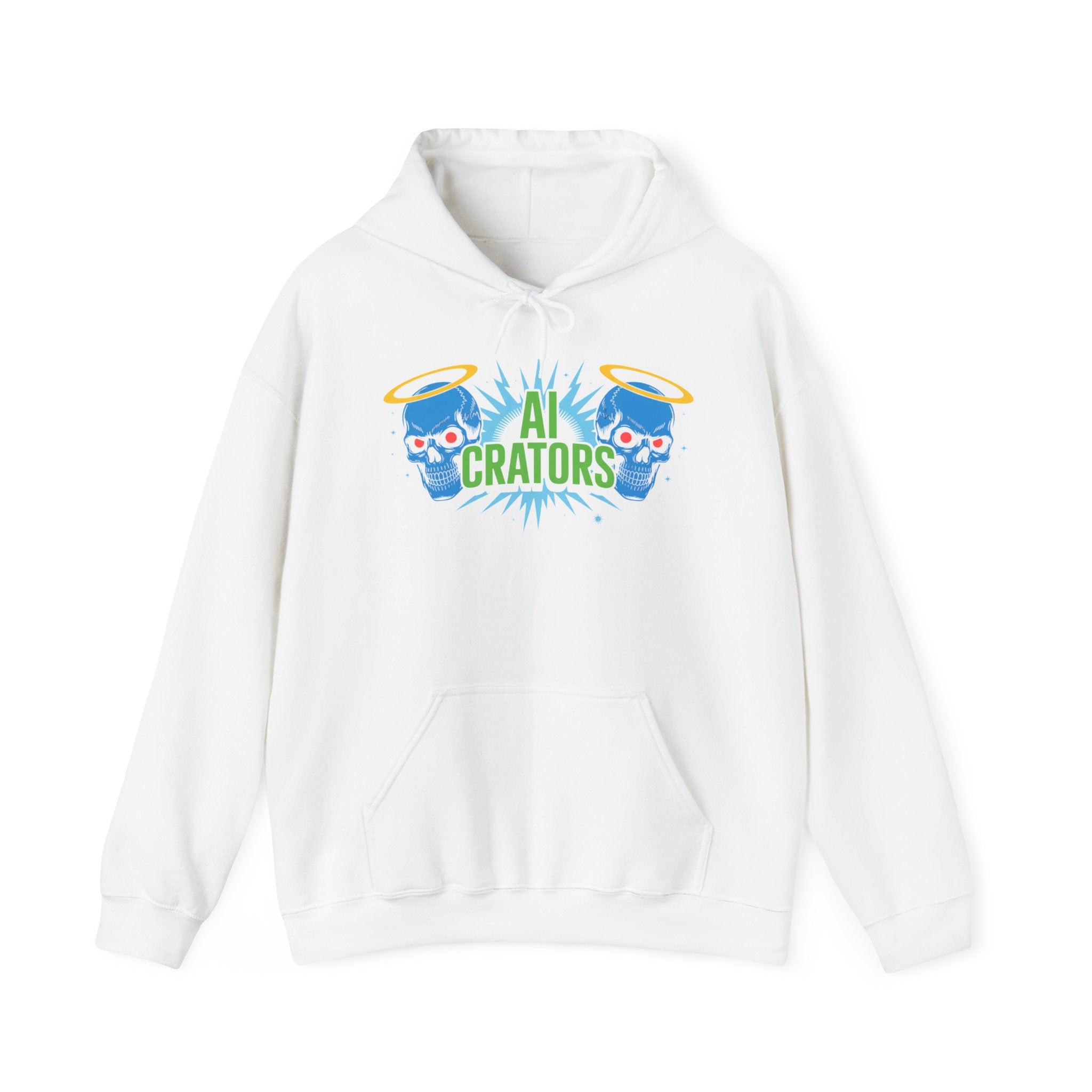 AI CREATORS "HALO LOGIC SKULLS" Unisex Heavy Blend™ Hoodie