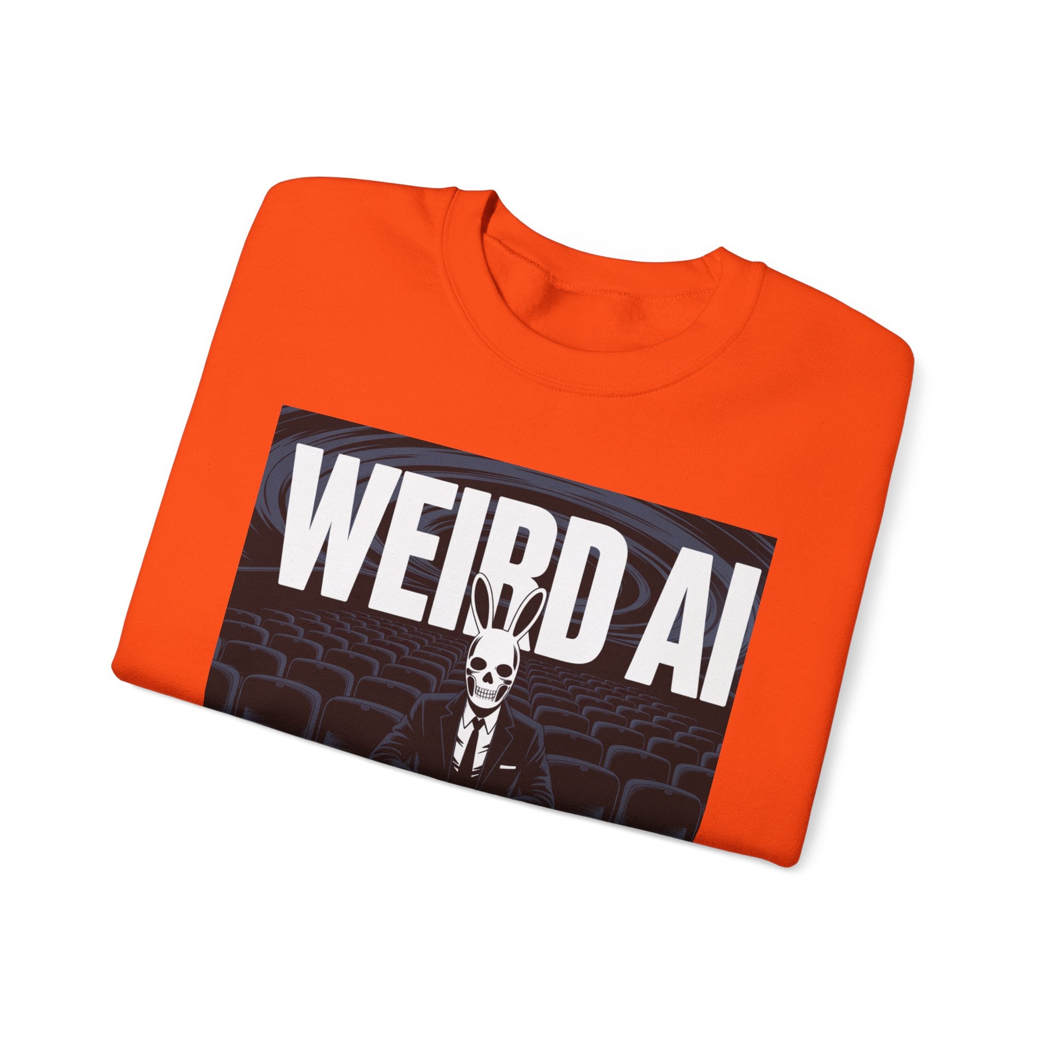 WEIRD AI " Backrooms Theater "  Unisex Heavy Blend™ Crewneck Sweatshirt