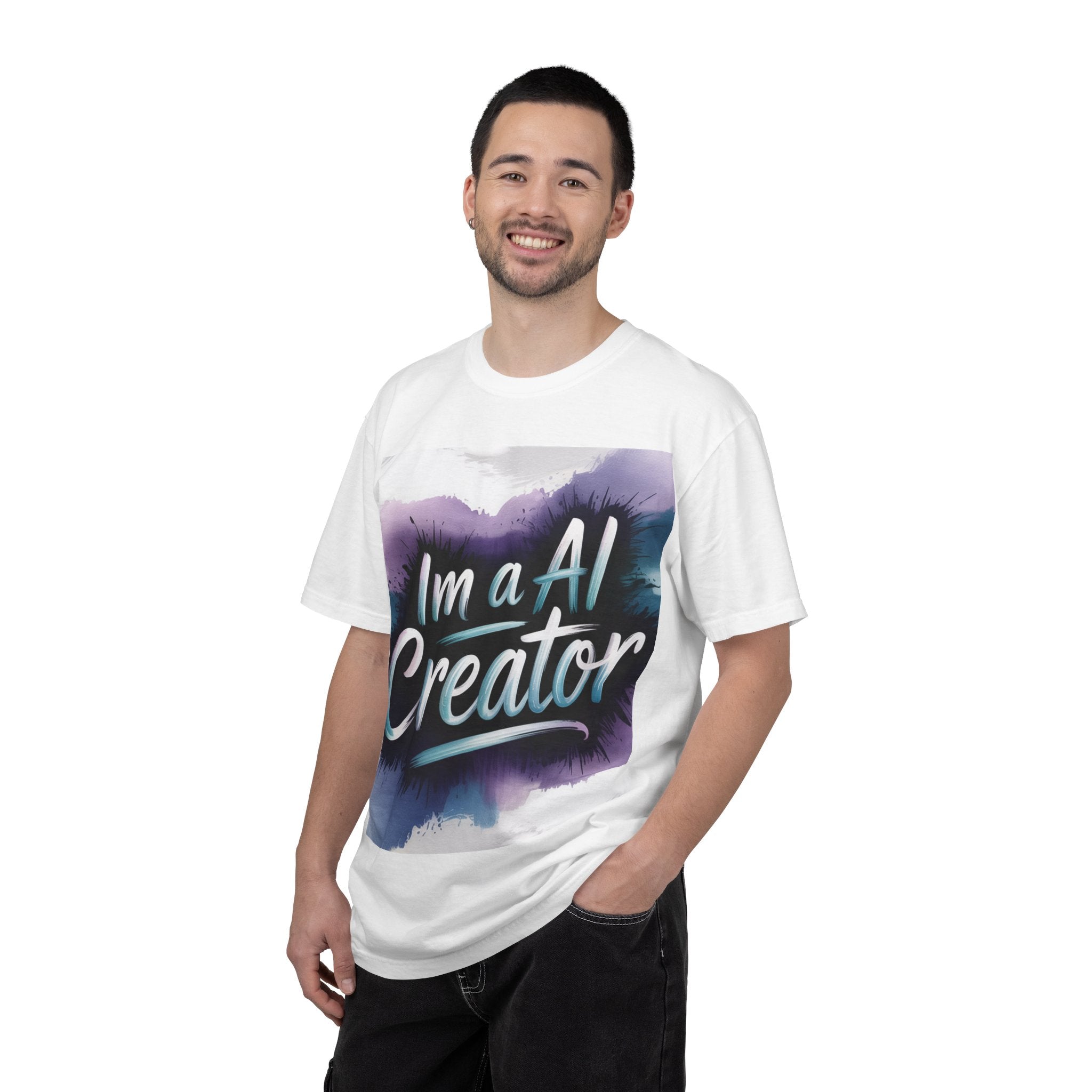 I’m a AI Creator “DIGITAL BRUSHSTROKE” Unisex Garment-Dyed T-shirt -