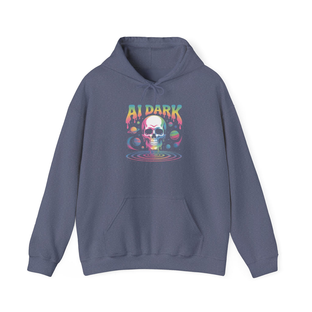 AI DARK “Death of Data” Unisex Heavy Blend™ Hooded Sweatshirt