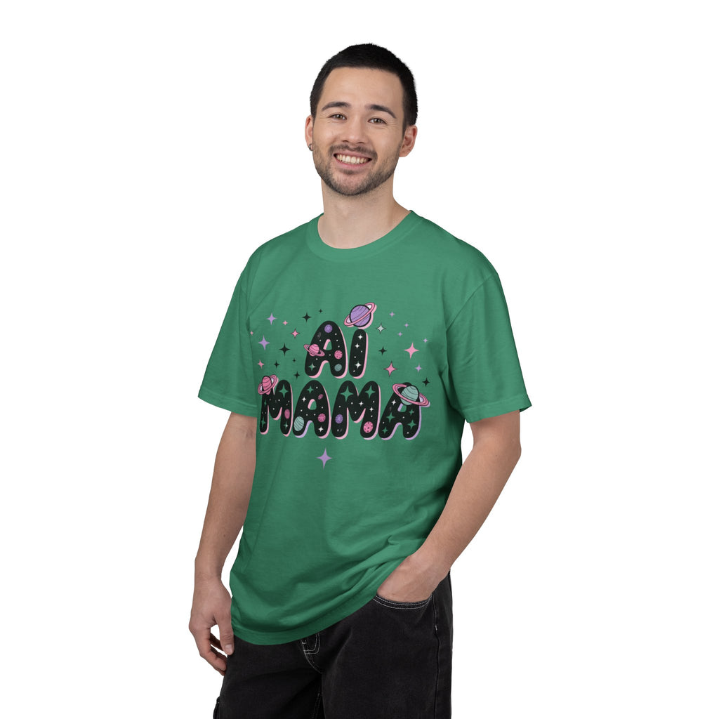 AI Mama "Digital Daydreamer" Unisex Garment-Dyed T-shirt