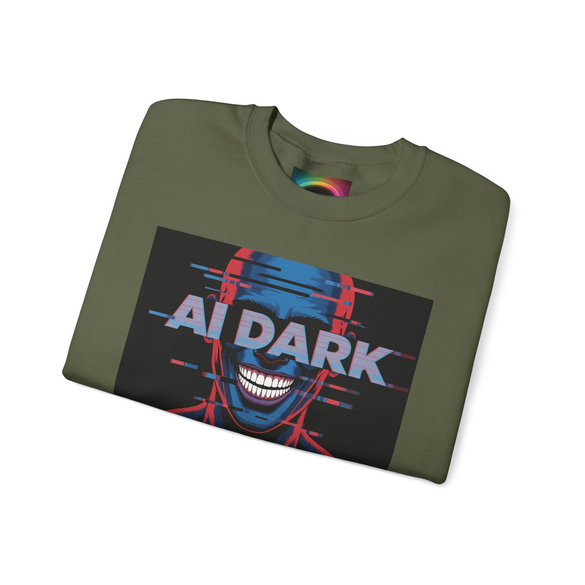AI DARK  " Deepcore Distortion "  unisex Heavy Blend™ Crewneck Sweatshirt