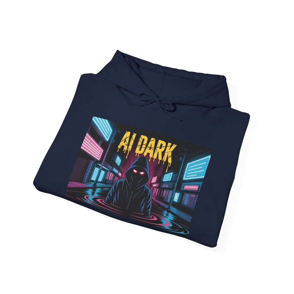 AI DARK  “Night Signal” Unisex Heavy Blend™ Hooded Sweatshirt