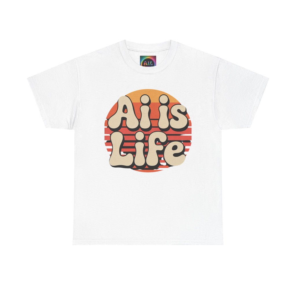 Ali Is Life "SUNSET CIRCUITRY" Retro Graphic T-Shirt