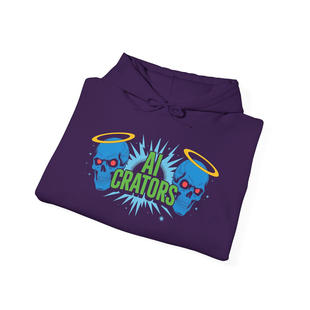 AI CREATORS "HALO LOGIC SKULLS" Unisex Heavy Blend™ Hoodie