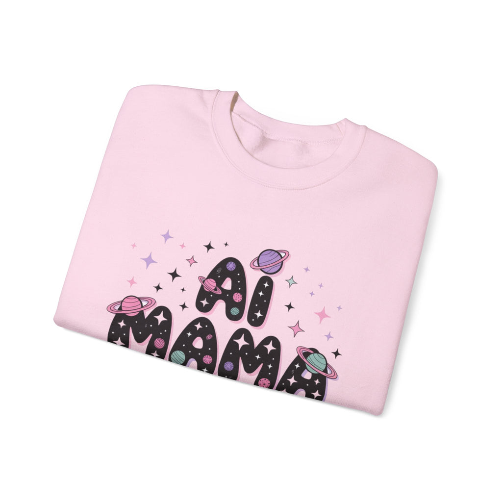 AI Mama "Digital Daydreamer" Unisex Heavy Blend™ Crewneck Sweatshirt