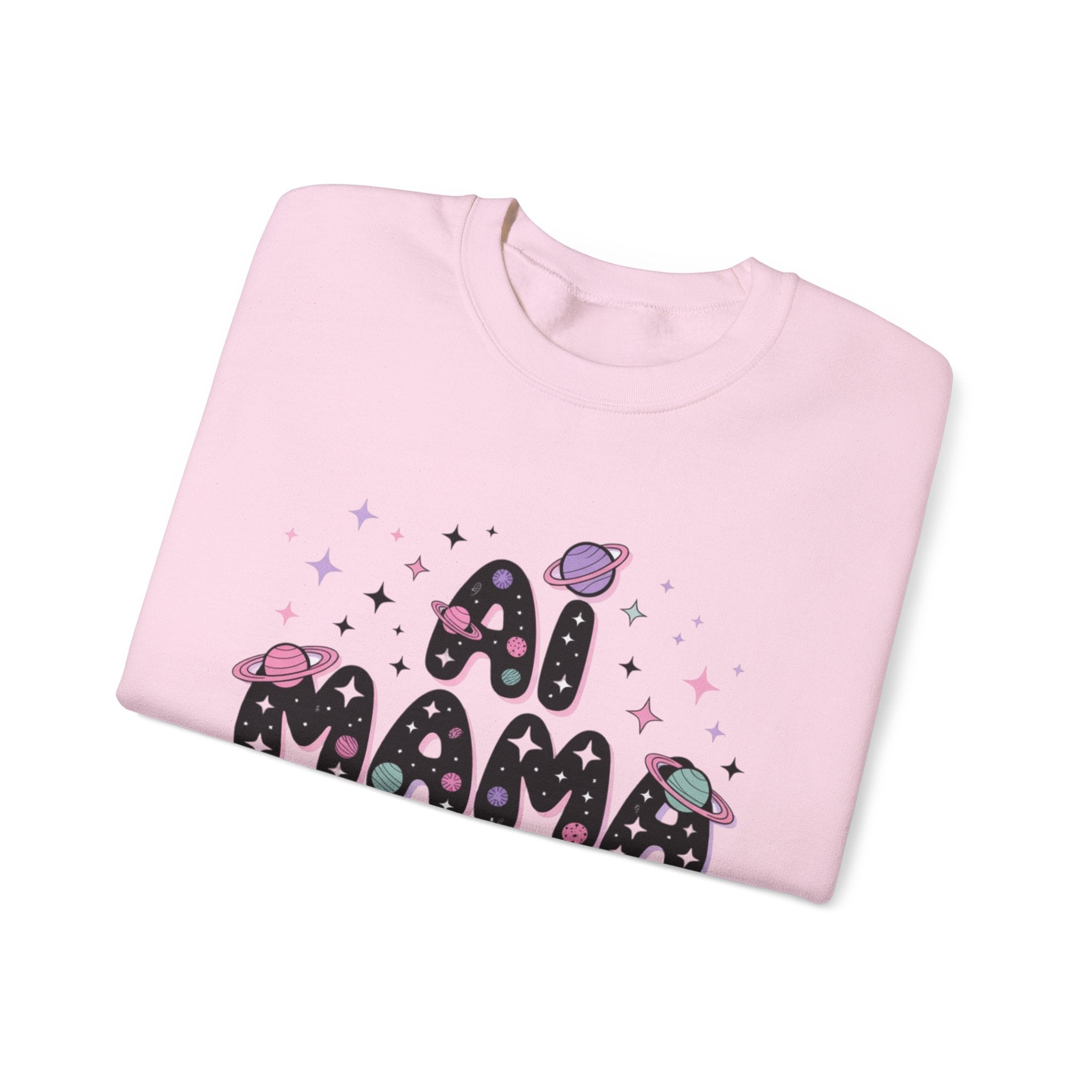 AI Mama "Digital Daydreamer" Unisex Heavy Blend™ Crewneck Sweatshirt