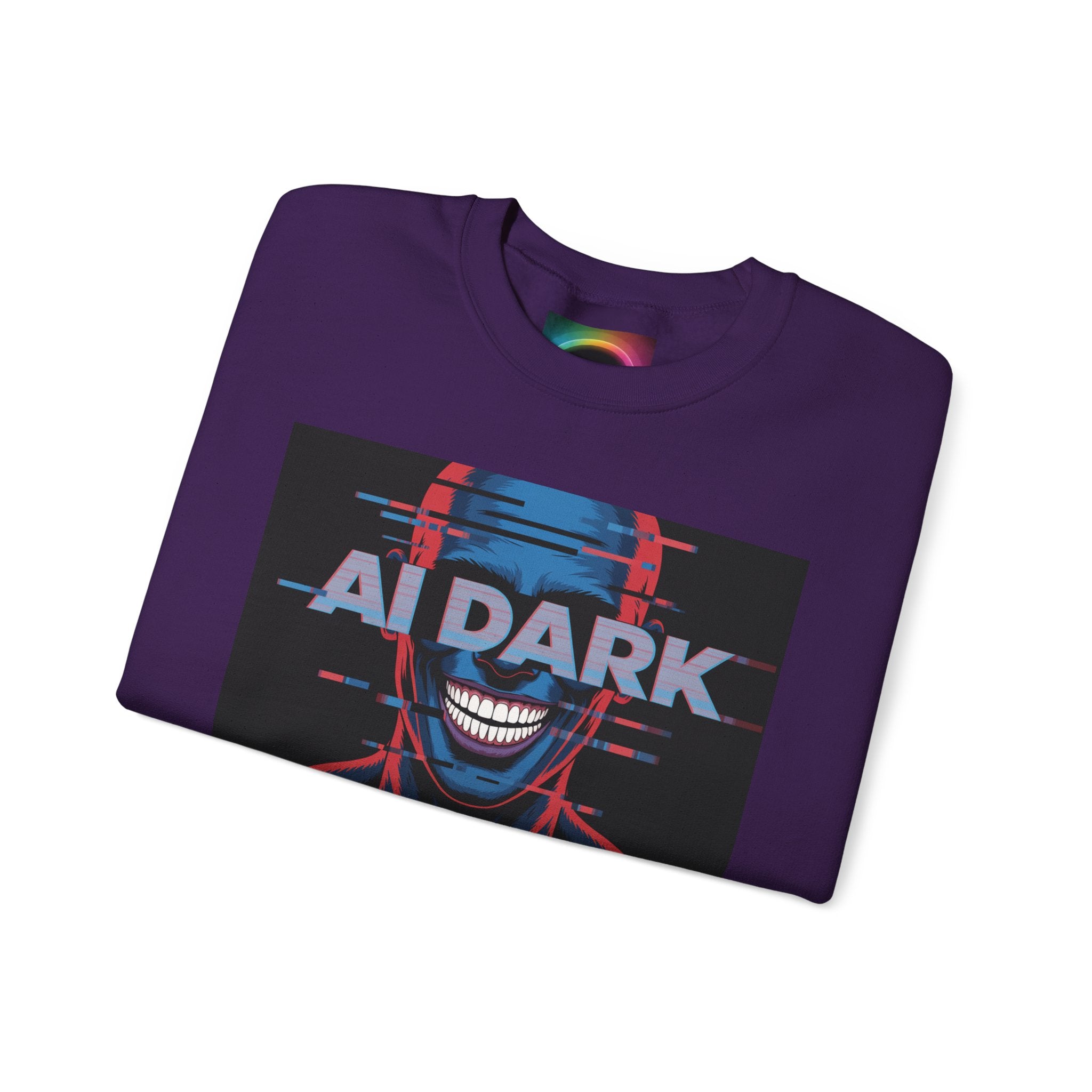 AI DARK  " Deepcore Distortion "  unisex Heavy Blend™ Crewneck Sweatshirt