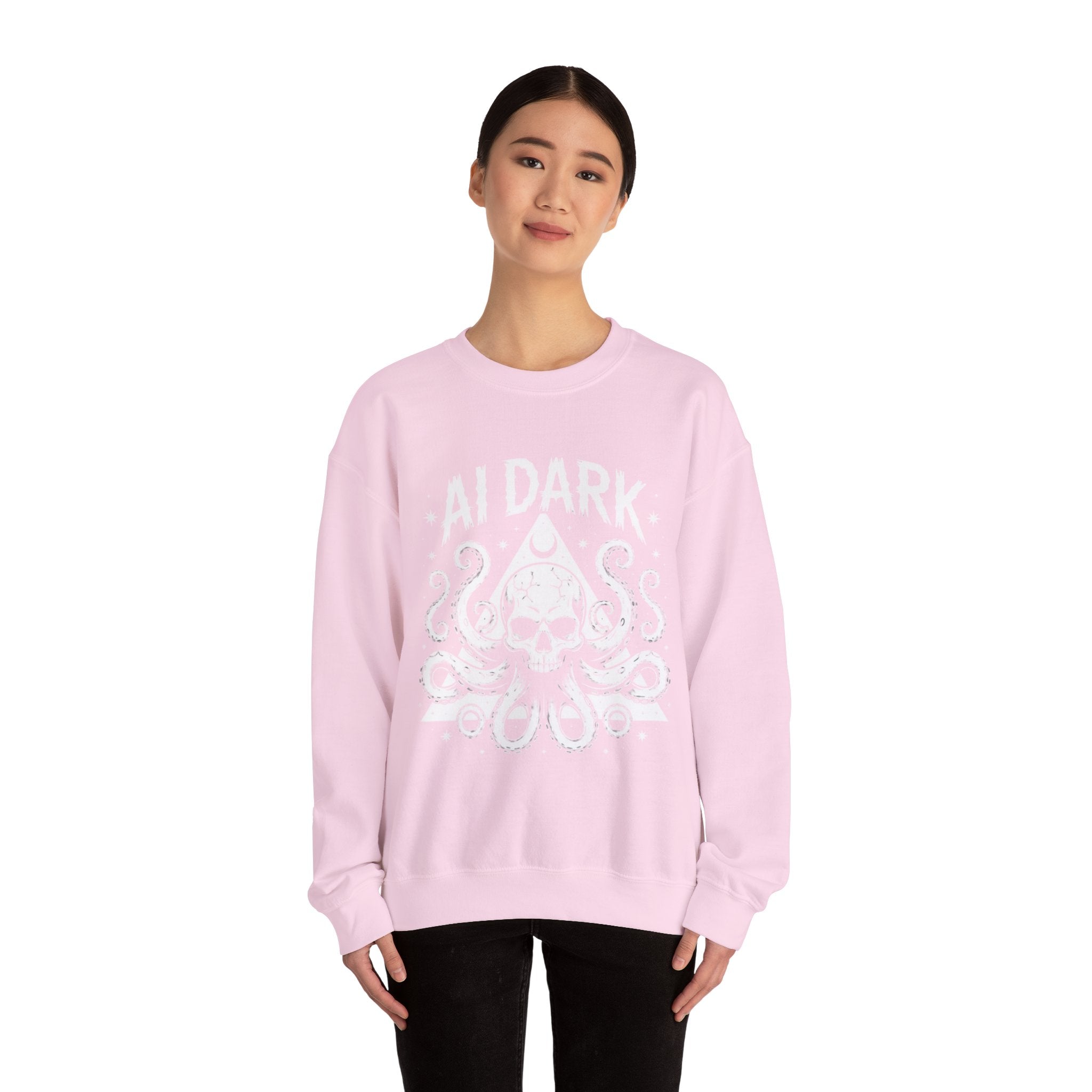 AI Dark  "Nightmare Network"  Unisex Heavy Blend™ Crewneck Sweatshirt