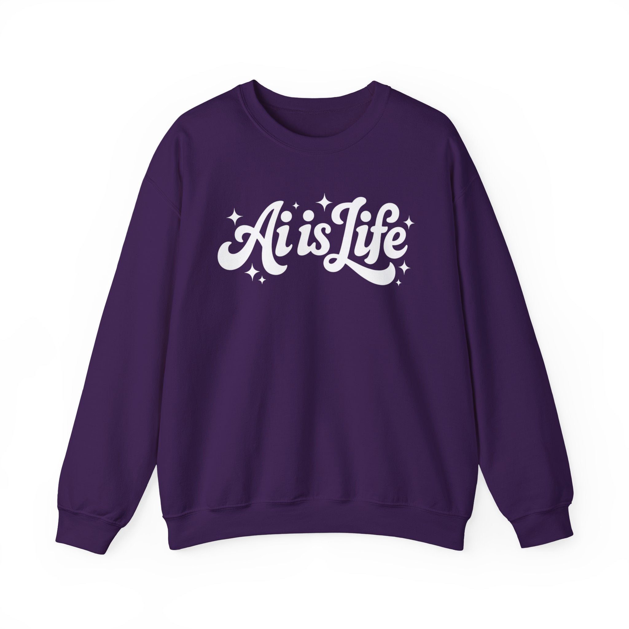 Ai is Life  "TechFlow Energy" Unisex Heavy Blend™ Crewneck Sweatshirt