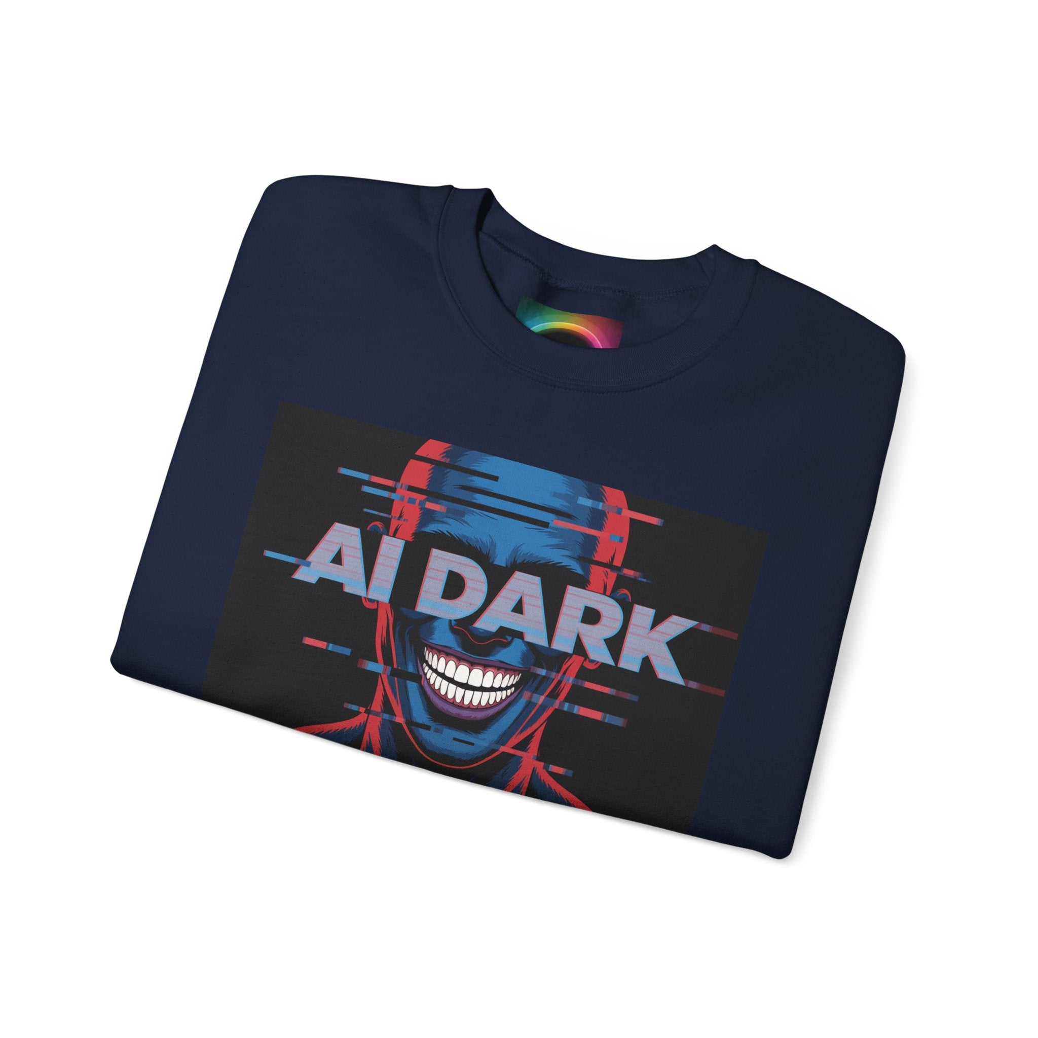 AI DARK  " Deepcore Distortion "  unisex Heavy Blend™ Crewneck Sweatshirt