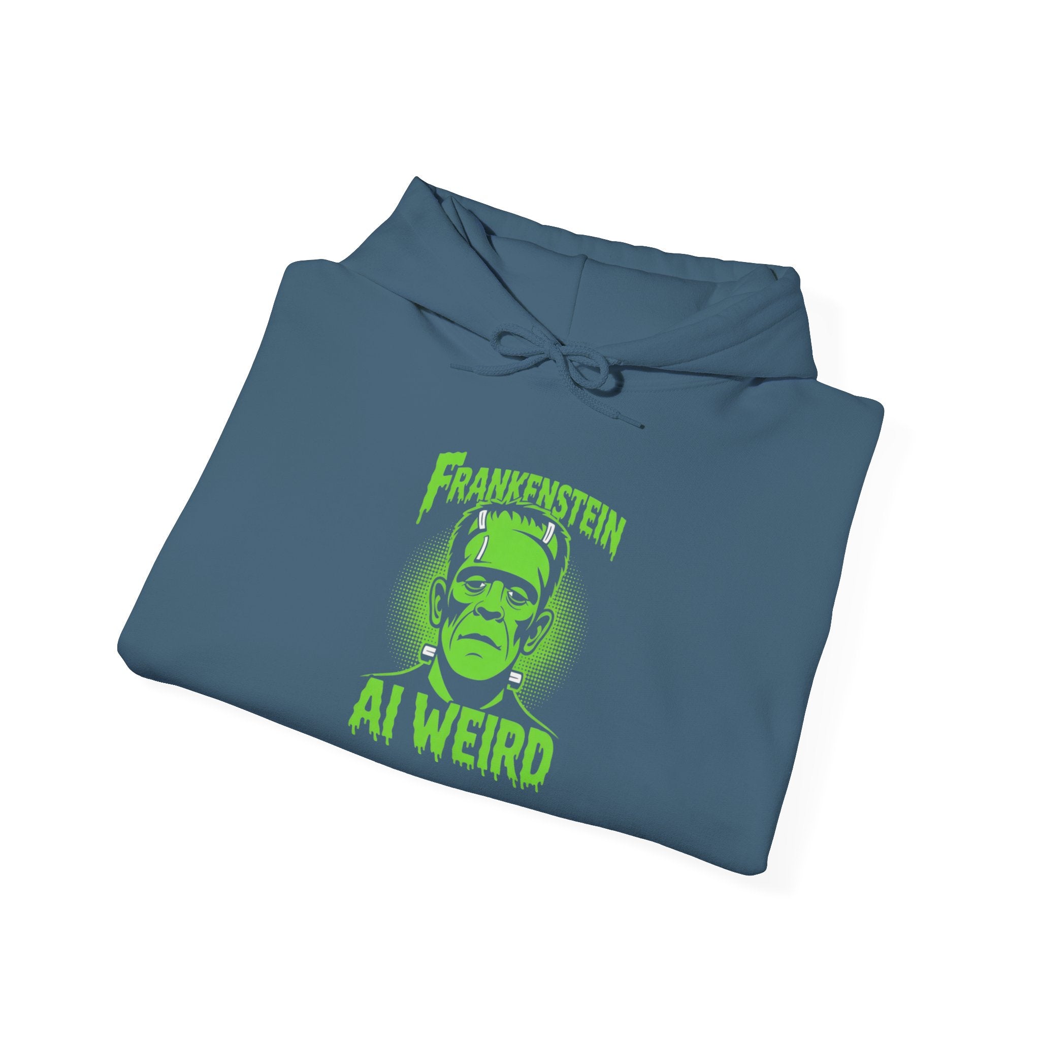 AI Weird  "Frankenbyte" Unisex Heavy Blend™ Hooded Sweatshirt