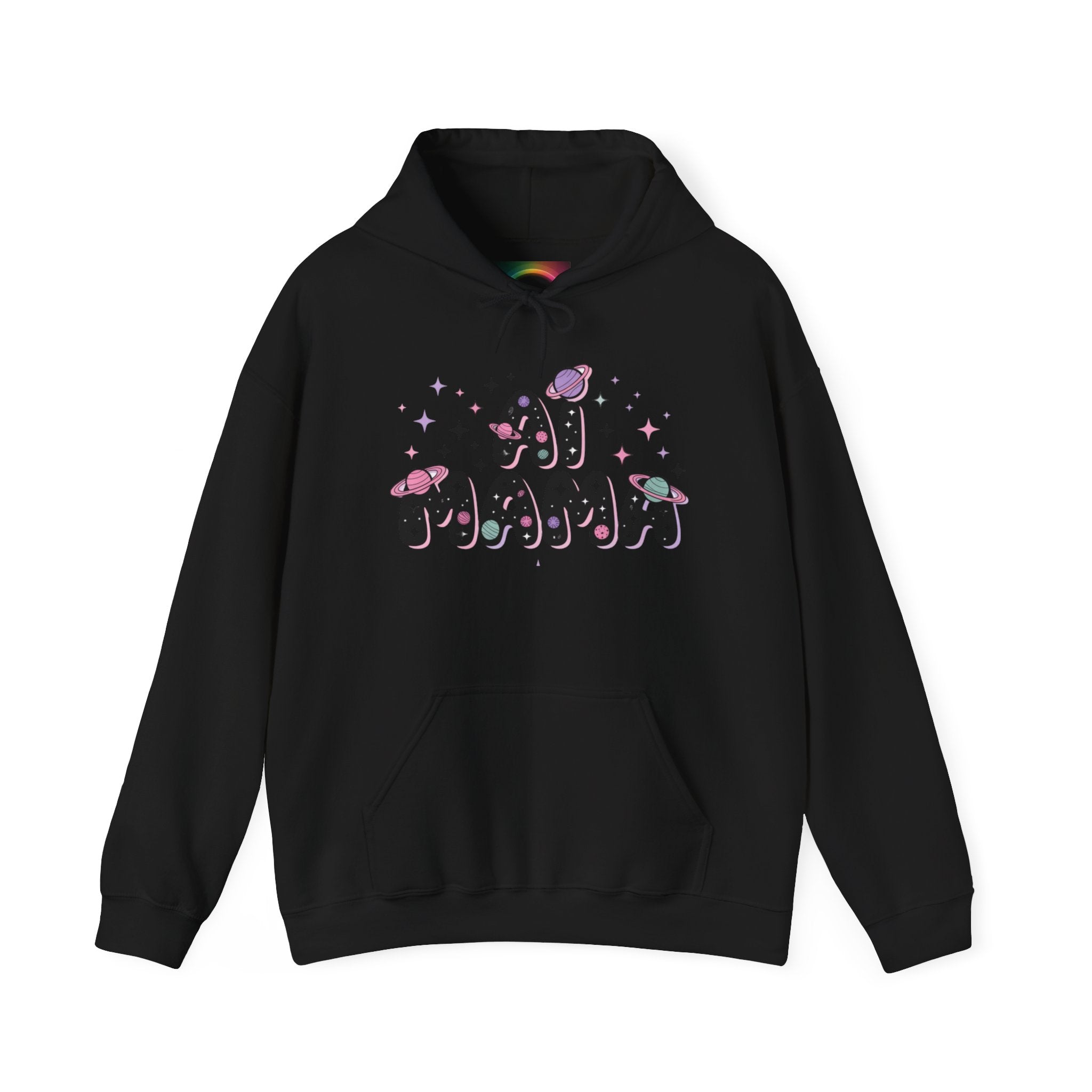 AI Mama Hoodie — Cute Space-Themed “Digital Daydreamer” Graphic Pullover