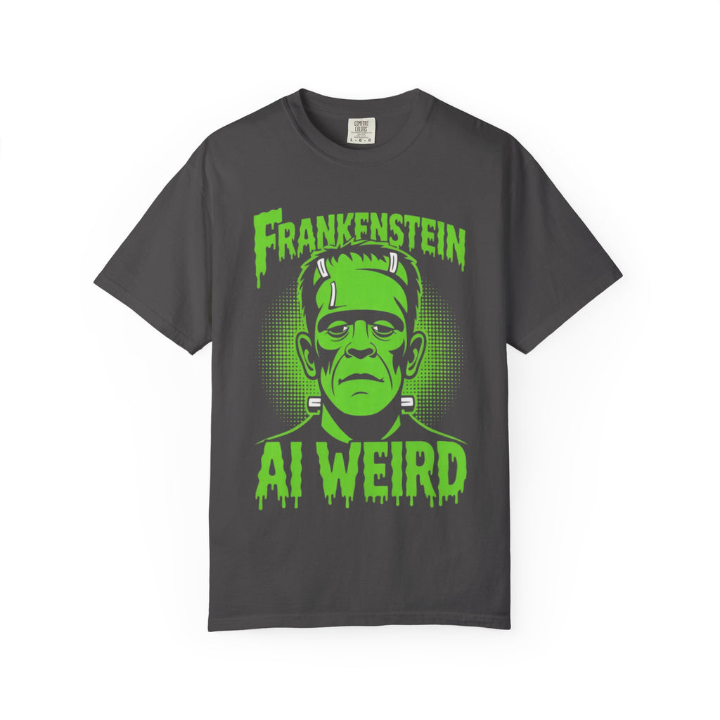 AI Weird  "Frankenbyte" Unisex Garment-Dyed T-shirt