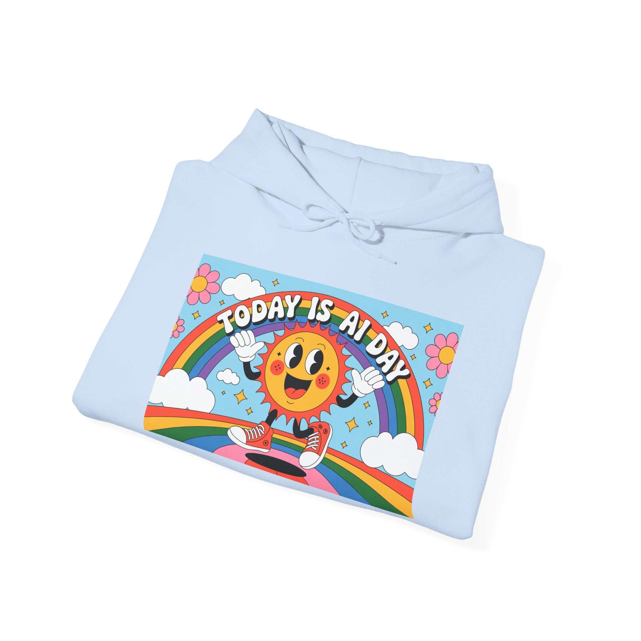 Today Is AI Day  "Sunshine Circuit" Unisex Sweatshirt, Fun Casual Wear