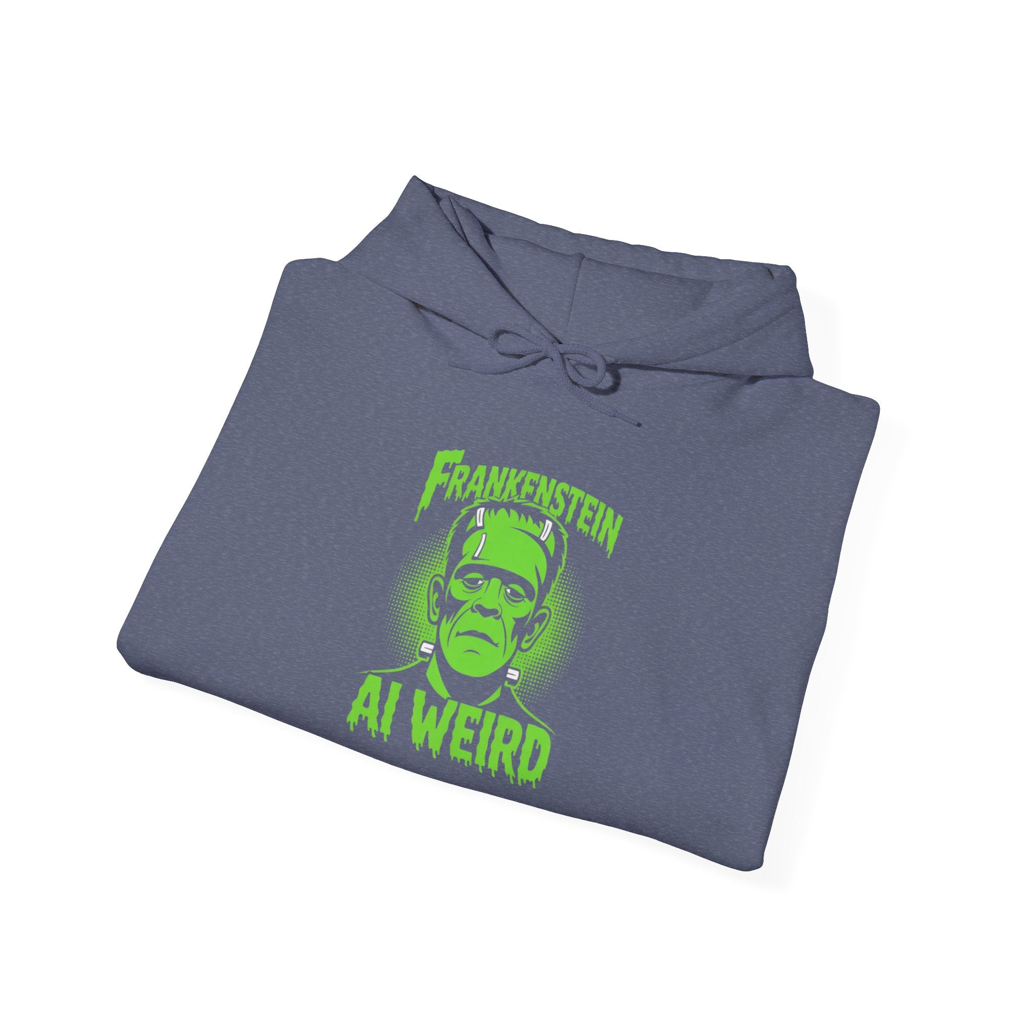 AI Weird  "Frankenbyte" Unisex Heavy Blend™ Hooded Sweatshirt