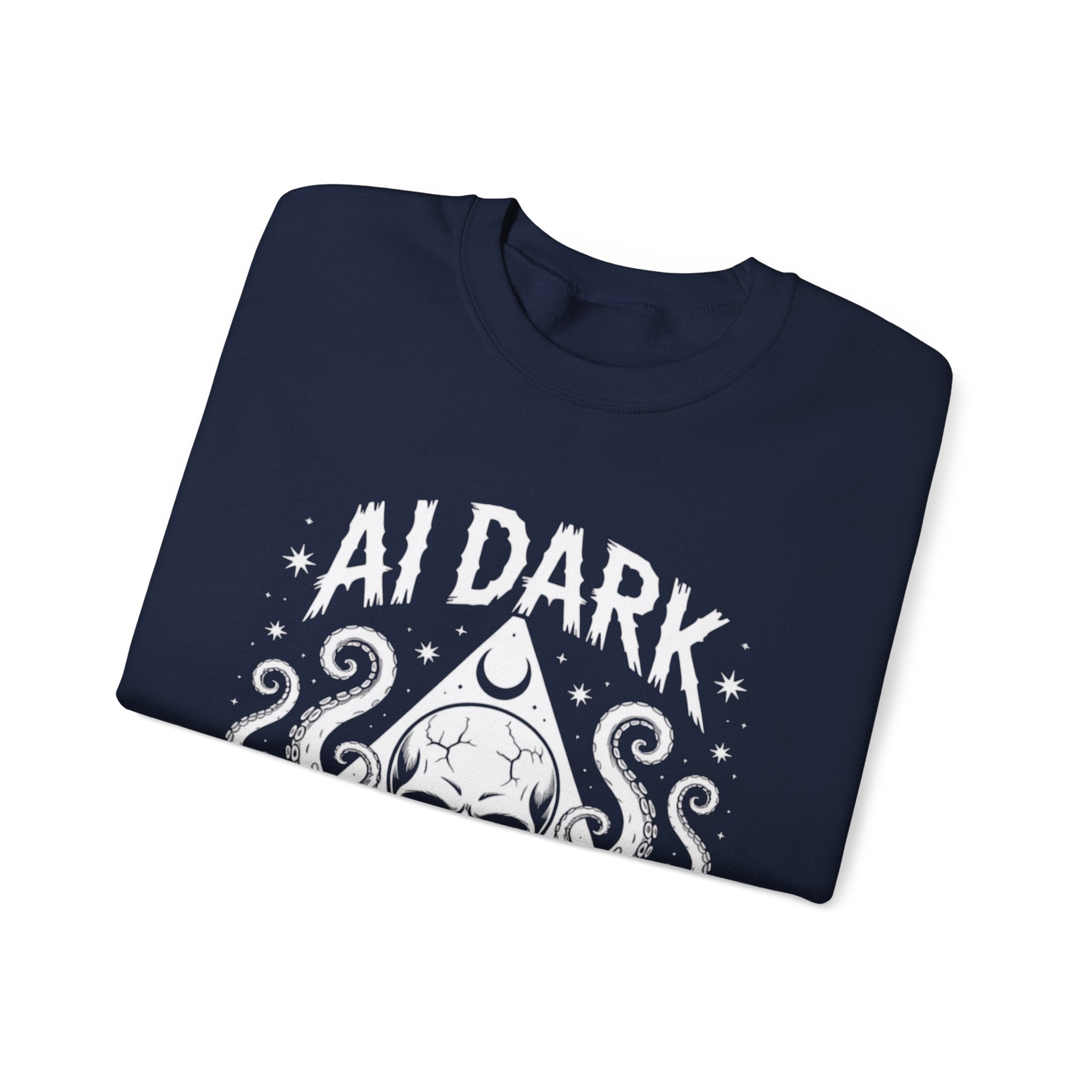 AI Dark  "Nightmare Network"  Unisex Heavy Blend™ Crewneck Sweatshirt