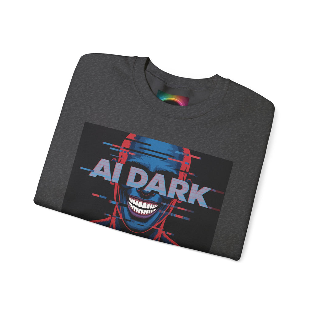 AI DARK  " Deepcore Distortion "  unisex Heavy Blend™ Crewneck Sweatshirt