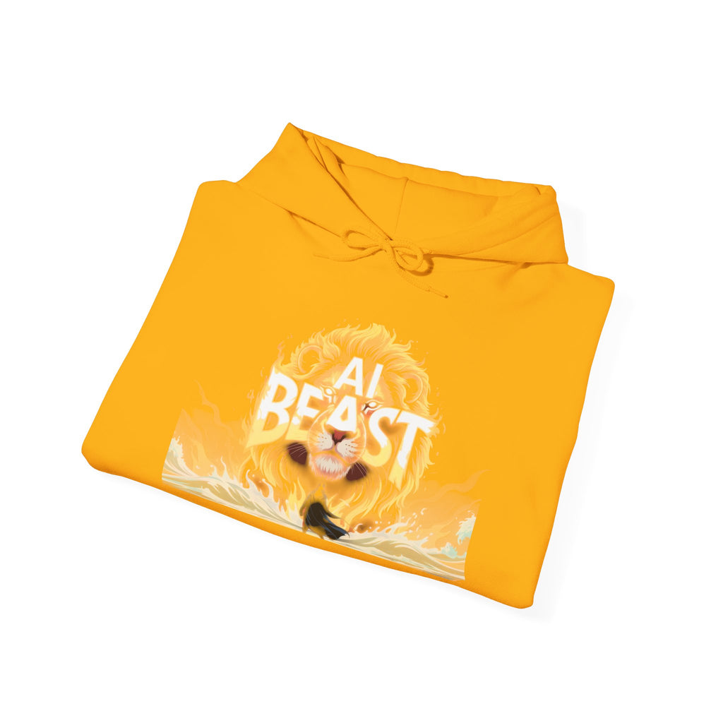 AI BEAST “Majestic Upload” Unisex Heavy Blend™ Hooded Sweatshirt