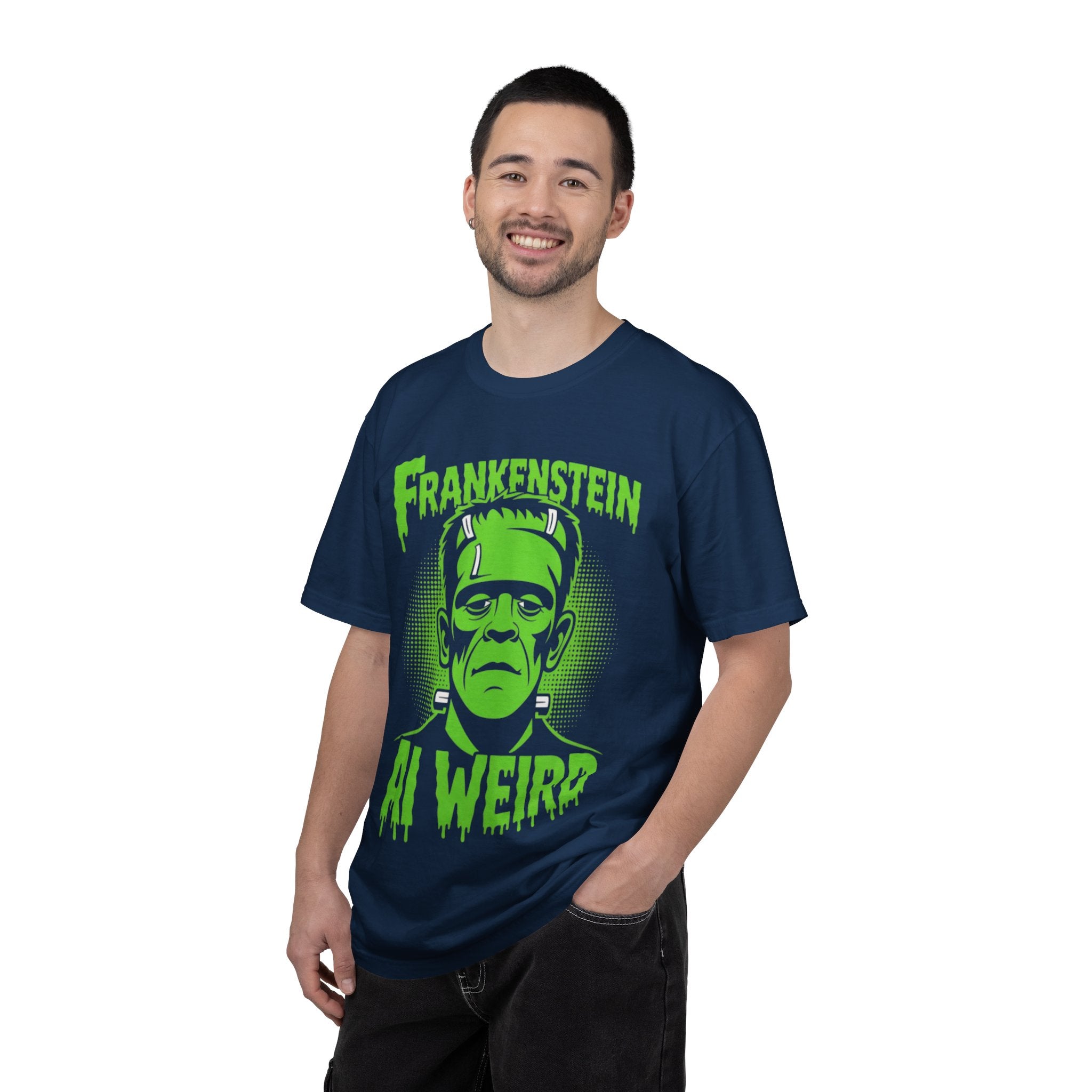 AI Weird  "Frankenbyte" Unisex Garment-Dyed T-shirt