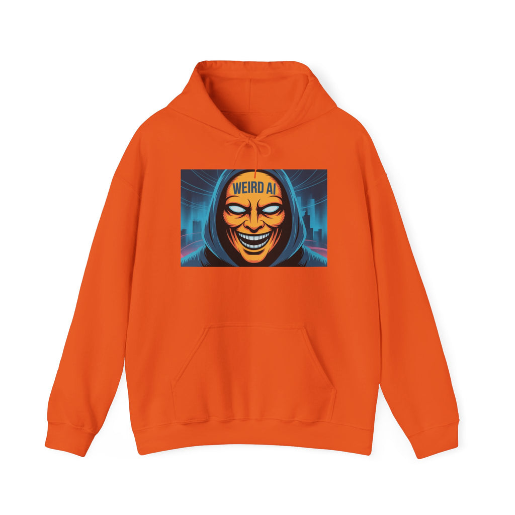 Weird AI "Masked Mode" Unisex Heavy Blend™ Hooded Sweatshirt