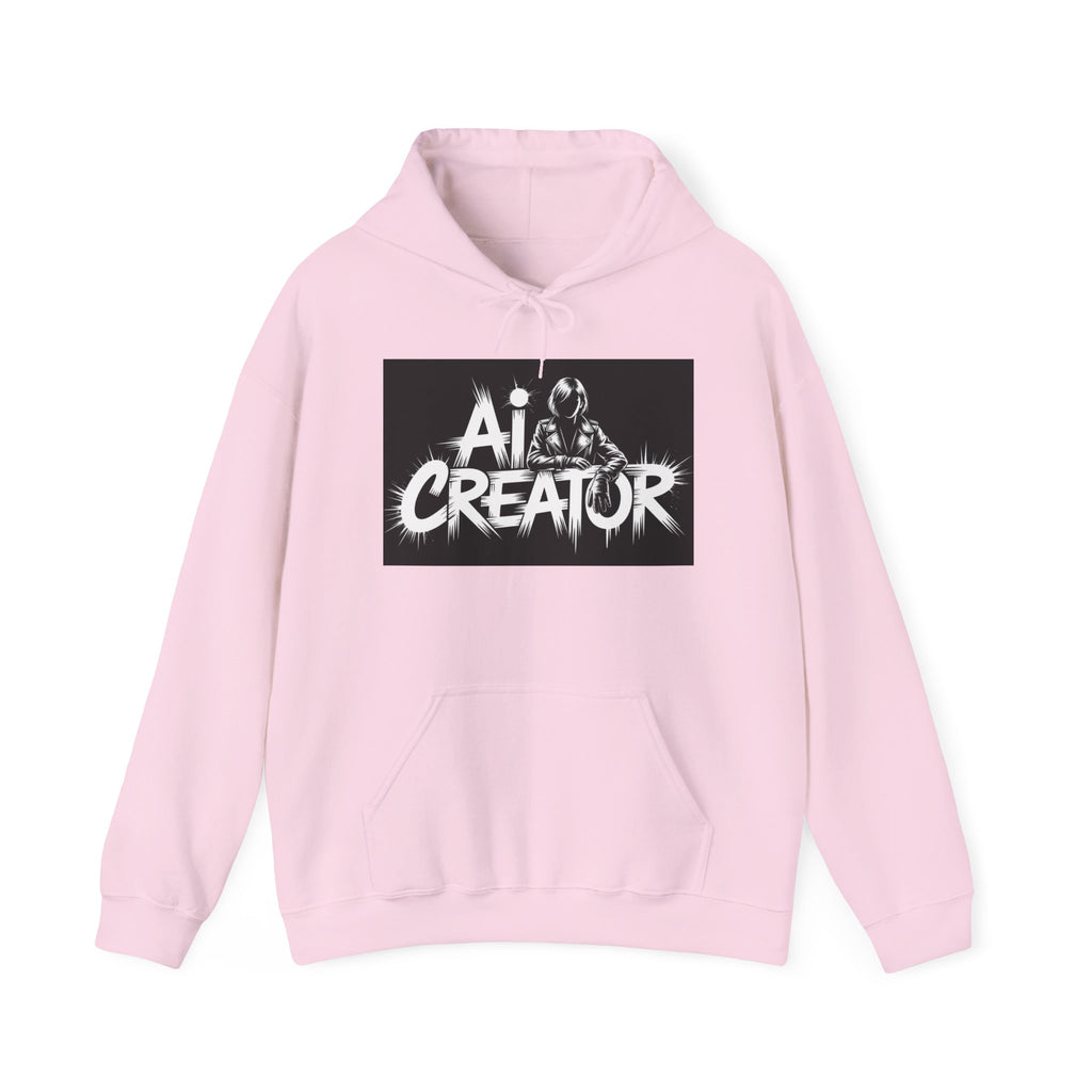 AI Creator  "Digital Rebel" Unisex Heavy Blend™ Hooded Sweatshirt