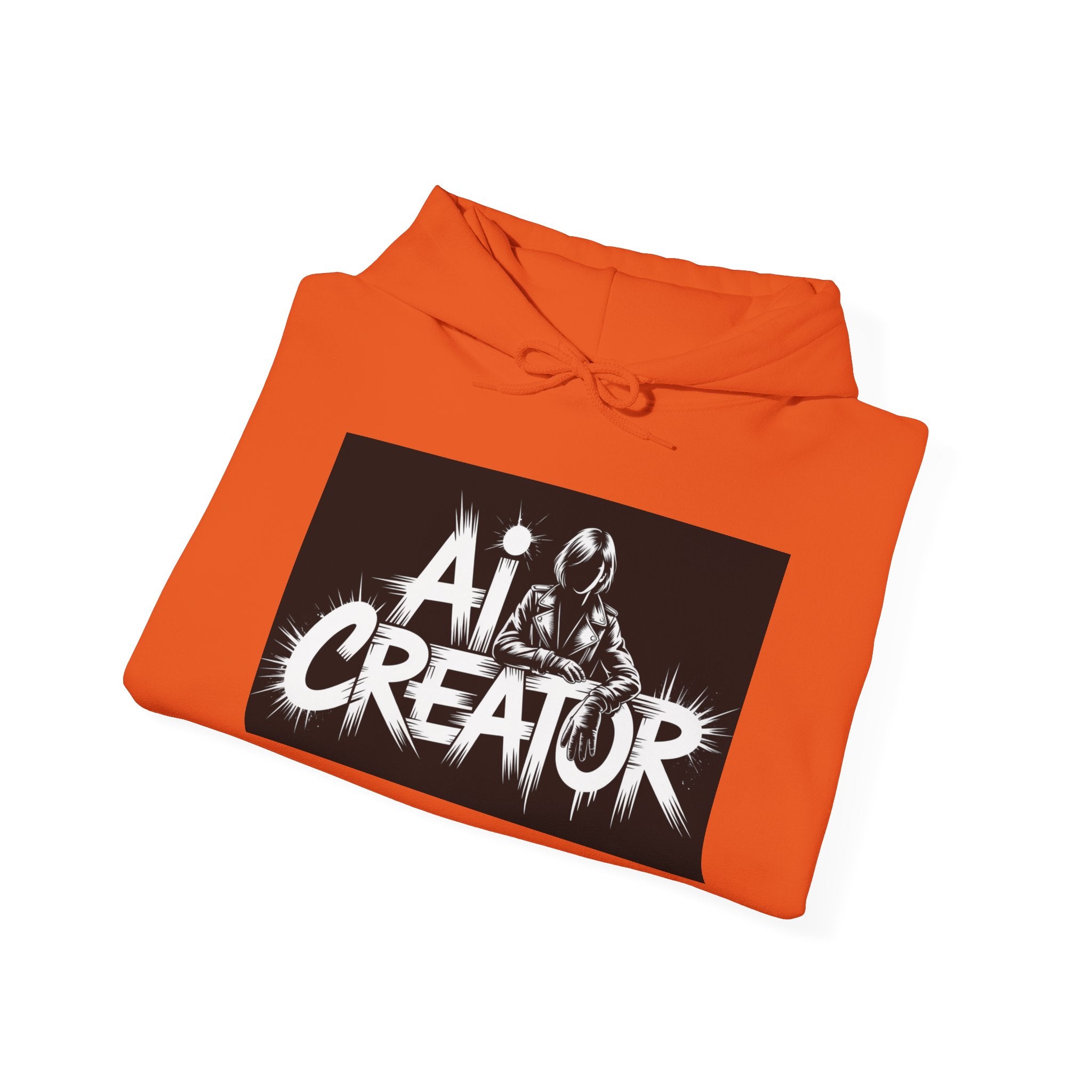 AI Creator  "Digital Rebel" Unisex Heavy Blend™ Hooded Sweatshirt