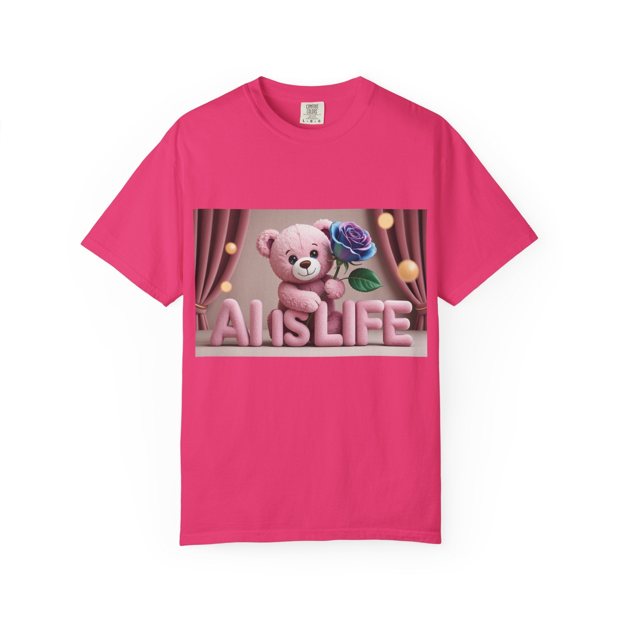 AI IS LIFE  "CUTE CIRCUIT" Casual Unisex Tee