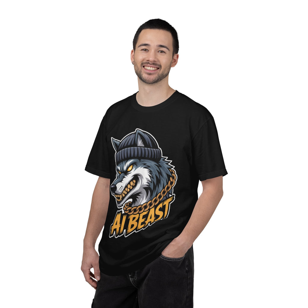 AI BEAST  "Wolf Byte Syndicate " Unisex Garment-Dyed T-shirt