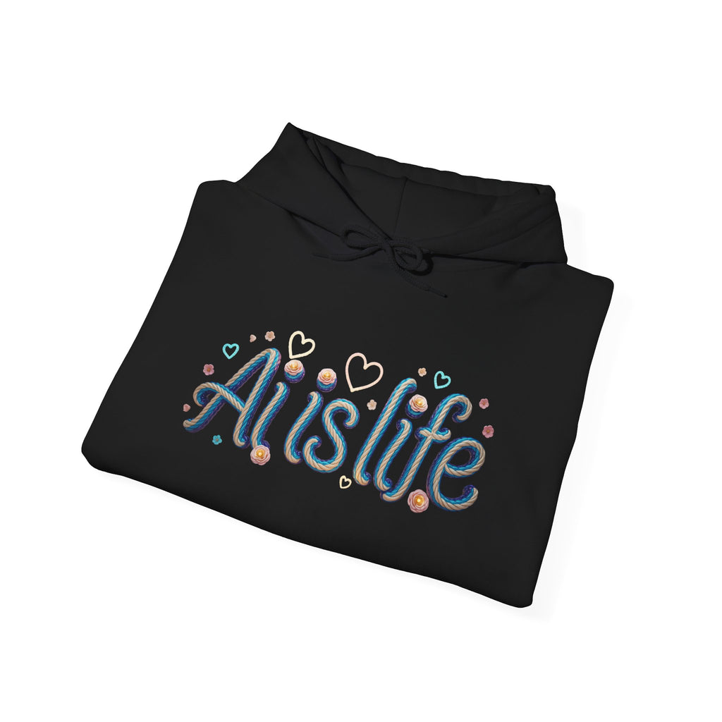 AI is Life  "TWISTED BEAUTY"  Cozy Unisex Sweatshirt