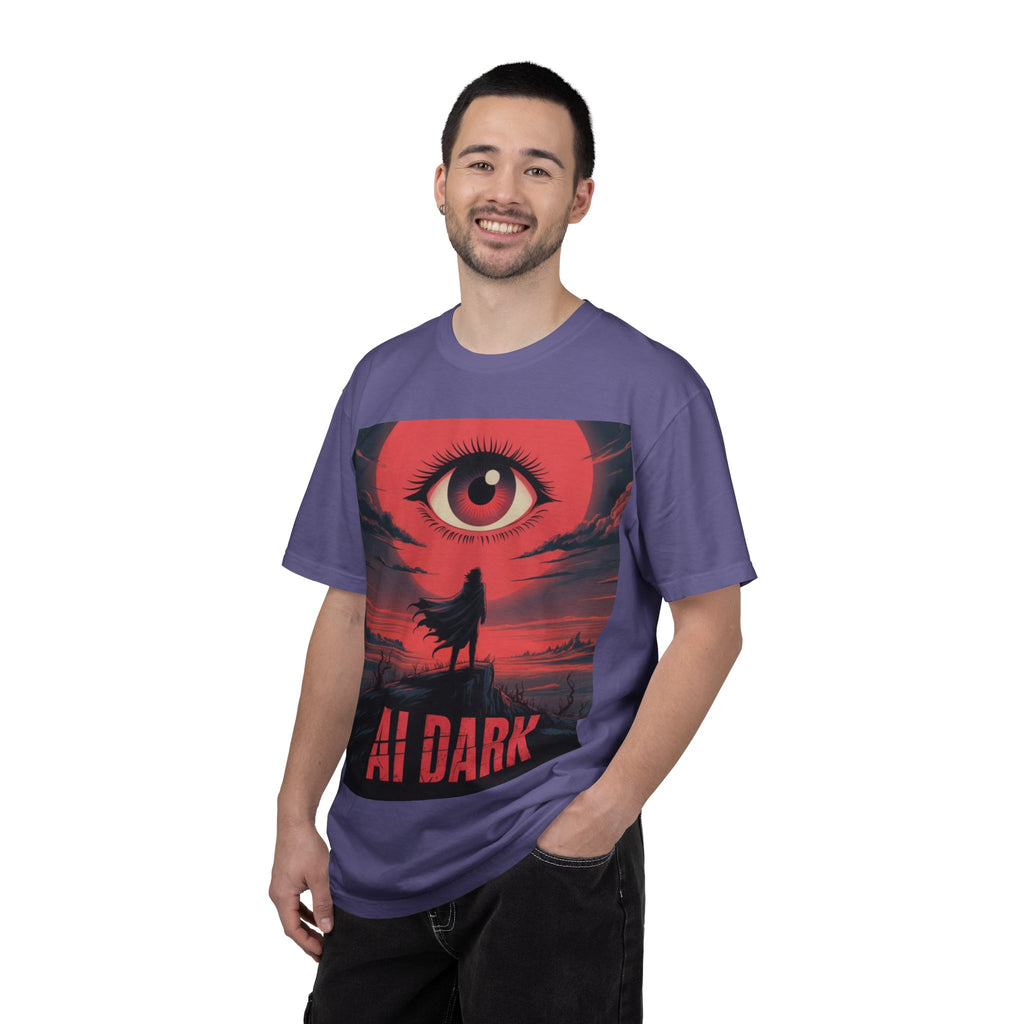 AI DARK “Shadow Protocol” Unisex Garment-Dyed T-shirt