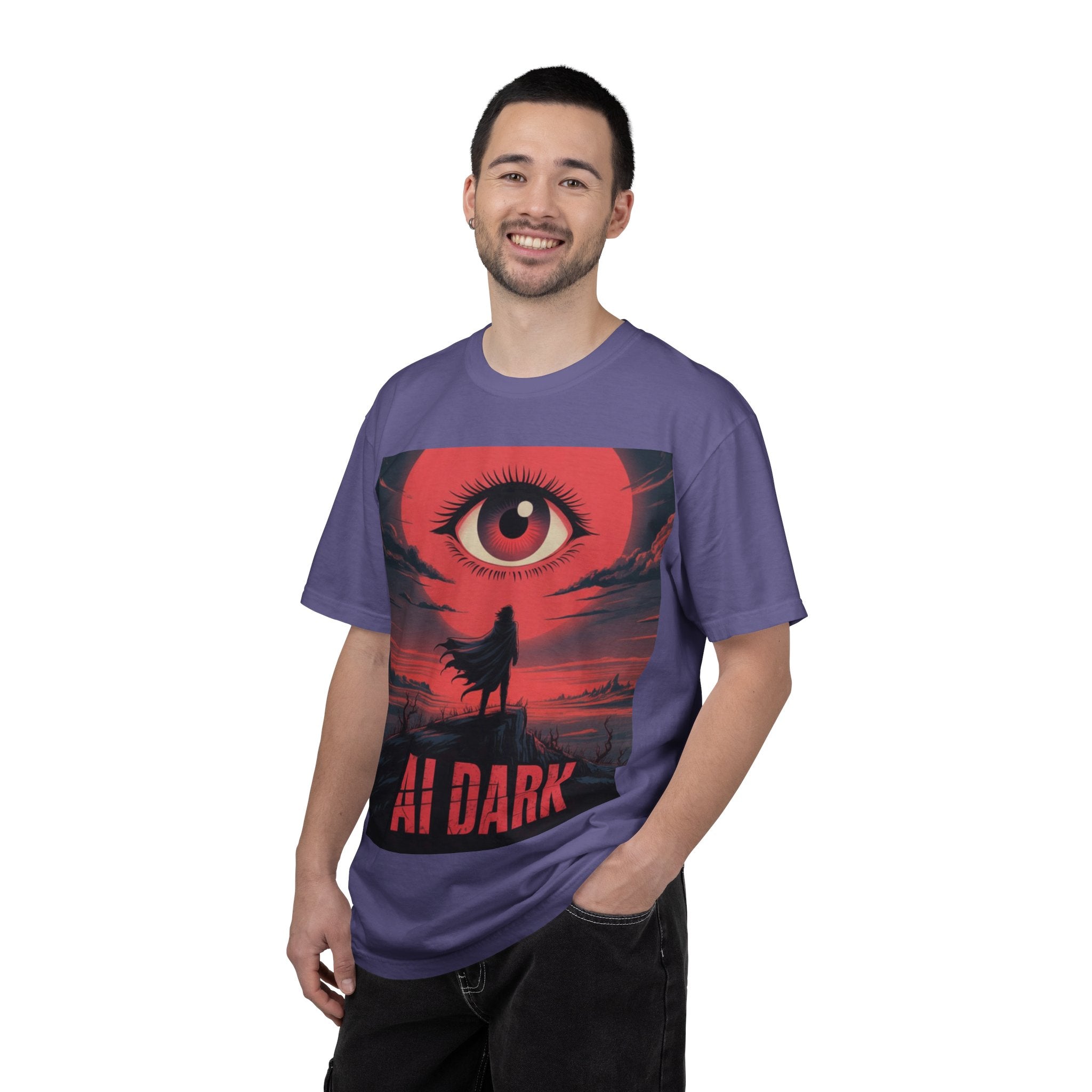 AI DARK “Shadow Protocol” Unisex Garment-Dyed T-shirt