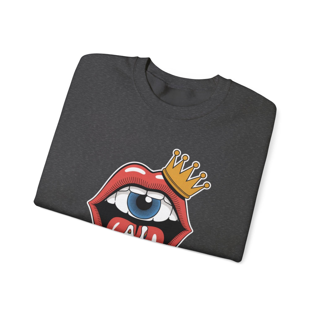Ai Weird  "Royal Oddbyte" Unisex Heavy Blend™ Crewneck Sweatshirt