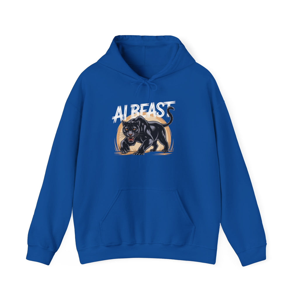 AI BEAST "Midnight Matrix" Unisex Heavy Blend™ Hooded Sweatshirt