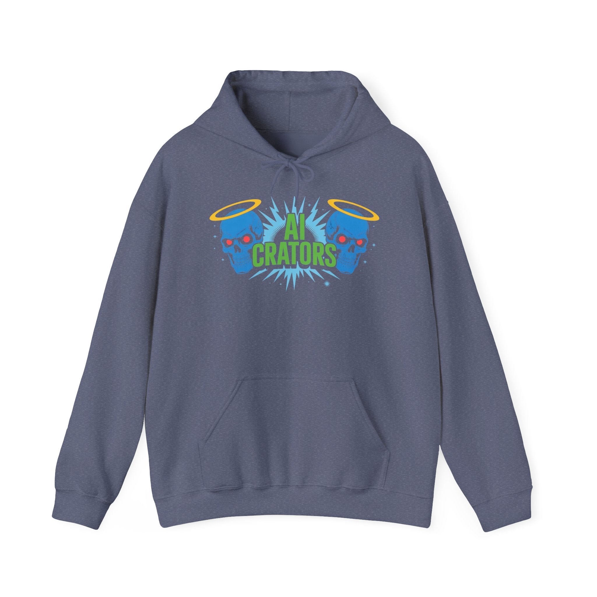AI CREATORS "HALO LOGIC SKULLS" Unisex Heavy Blend™ Hoodie