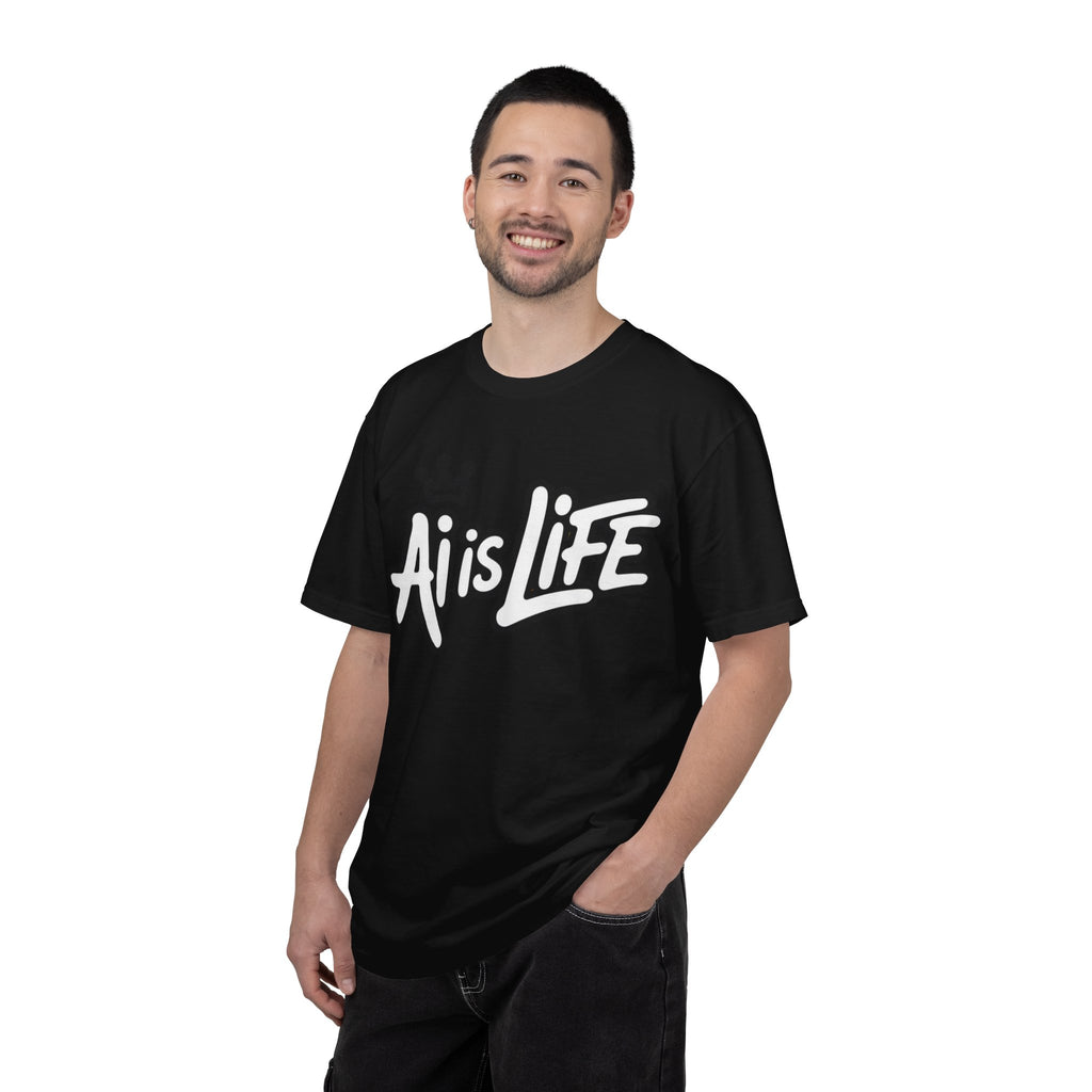 Ai is Life  "Crown Circuit" Unisex Garment-Dyed T-shirt