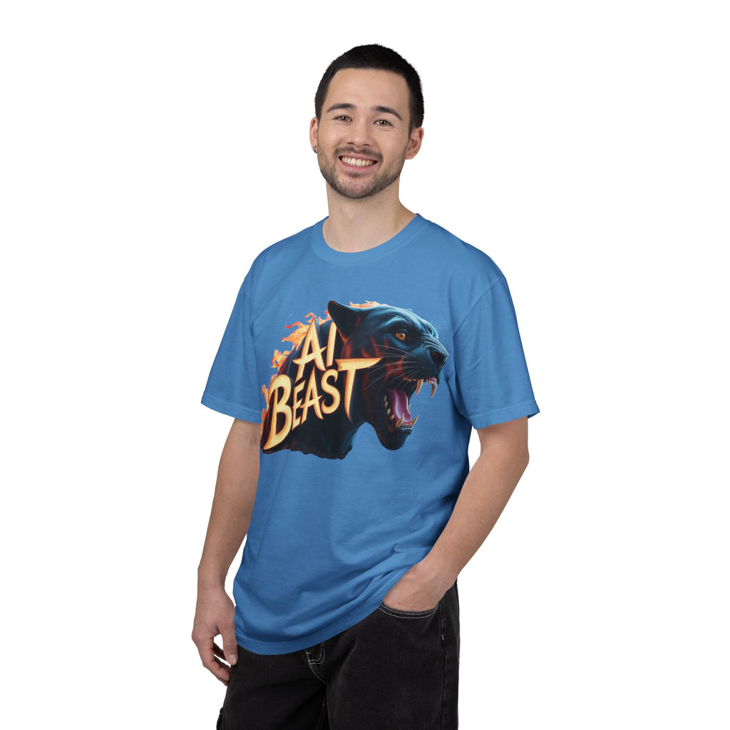 AI BEAST  "Wildfire Algorithm"  Unisex Garment-Dyed T-shirt