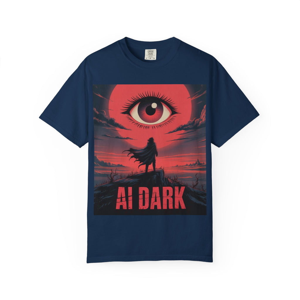 AI DARK “Shadow Protocol” Unisex Garment-Dyed T-shirt