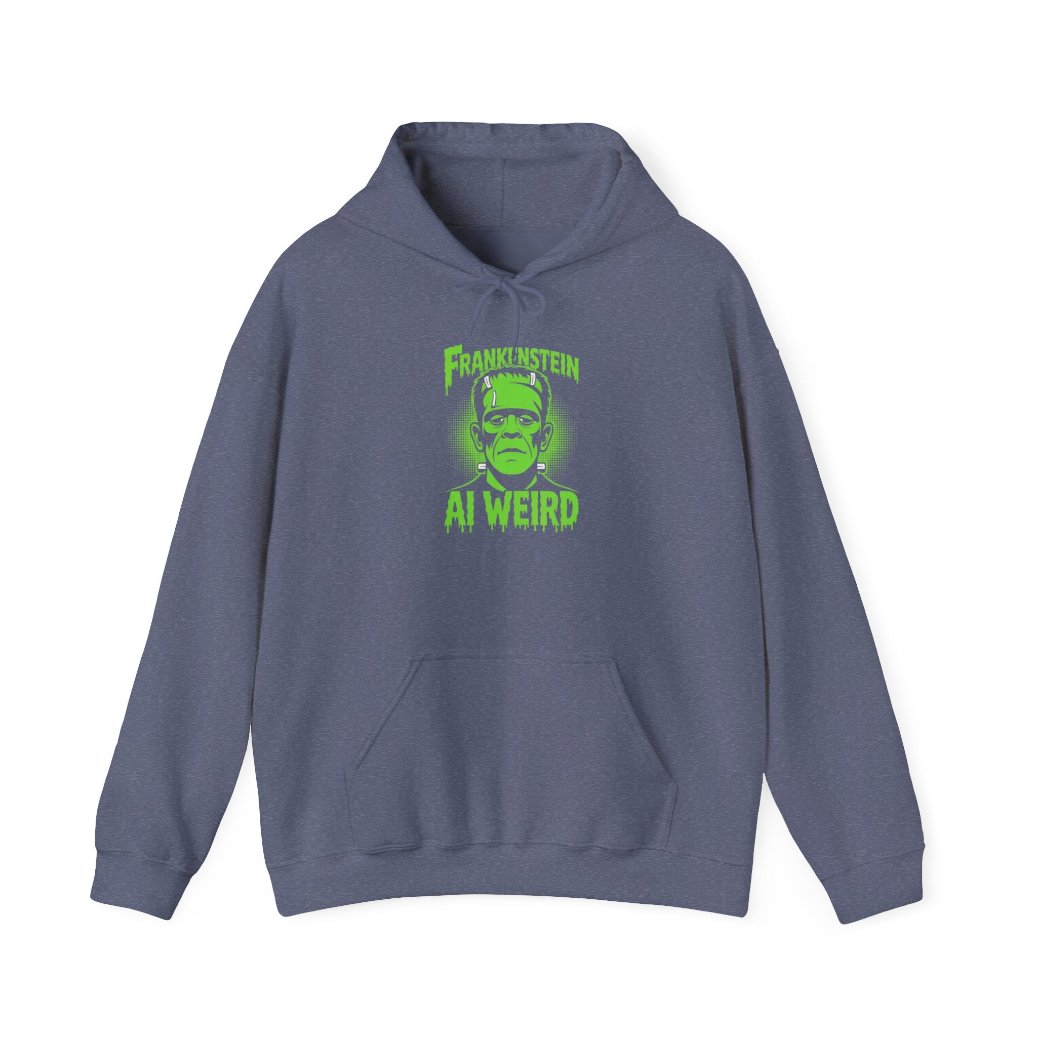 AI Weird  "Frankenbyte" Unisex Heavy Blend™ Hooded Sweatshirt