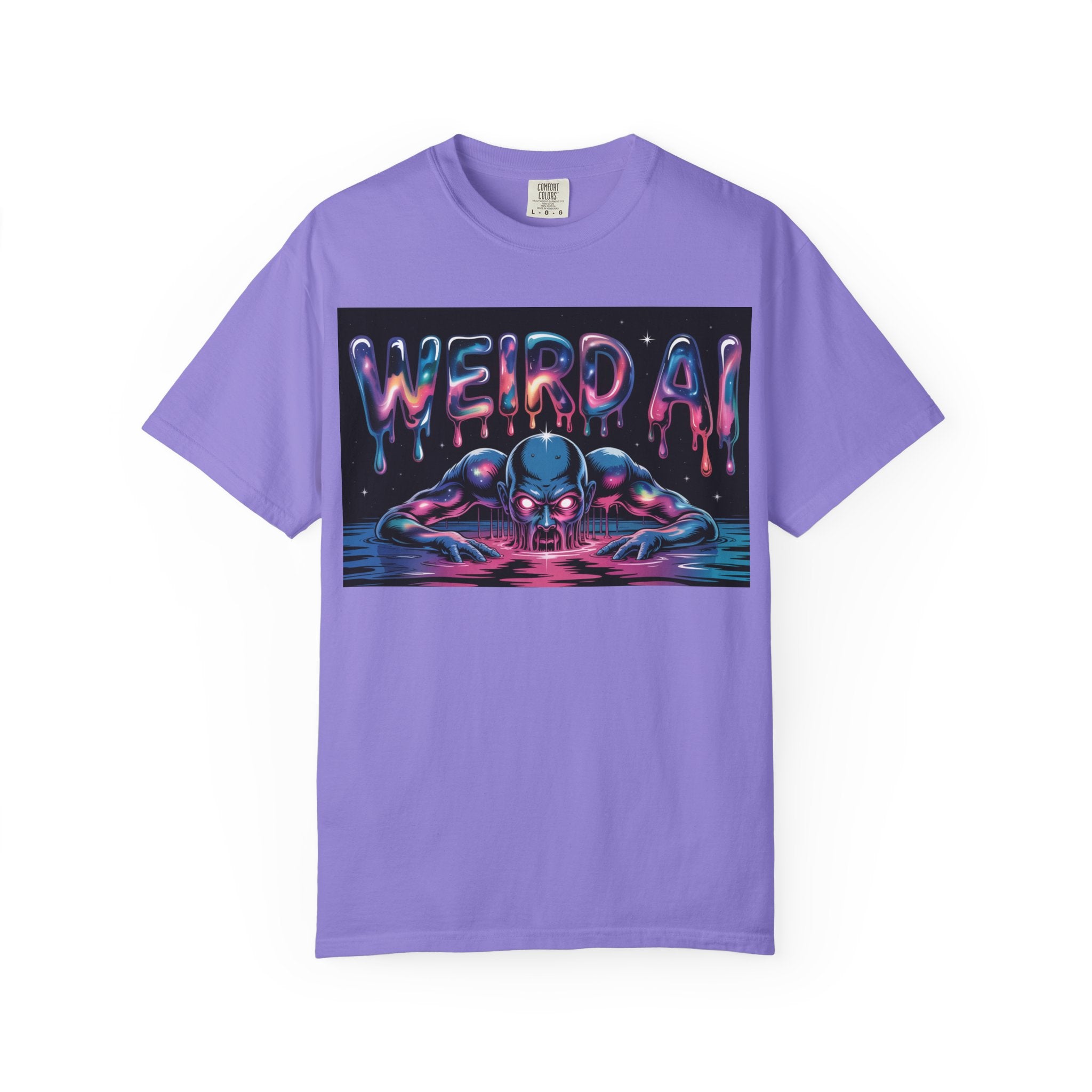 WEIRD AI  " Meltdown Matrix "  Unisex Heavy Blend™ T-Shirt