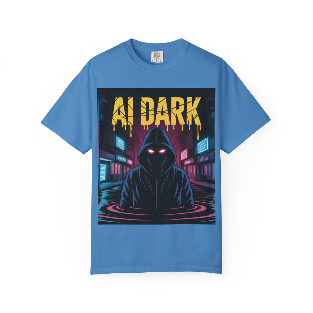 AI DARK  “Night Signal”  Unisex Garment-Dyed T-shirt
