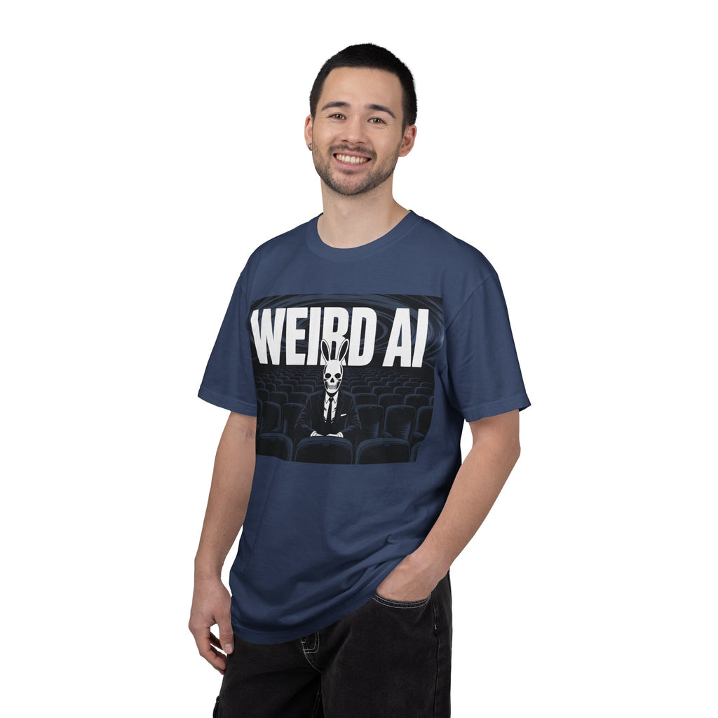 WEIRD AI  " Backrooms Theater " Unisex Garment-Dyed T-shirt
