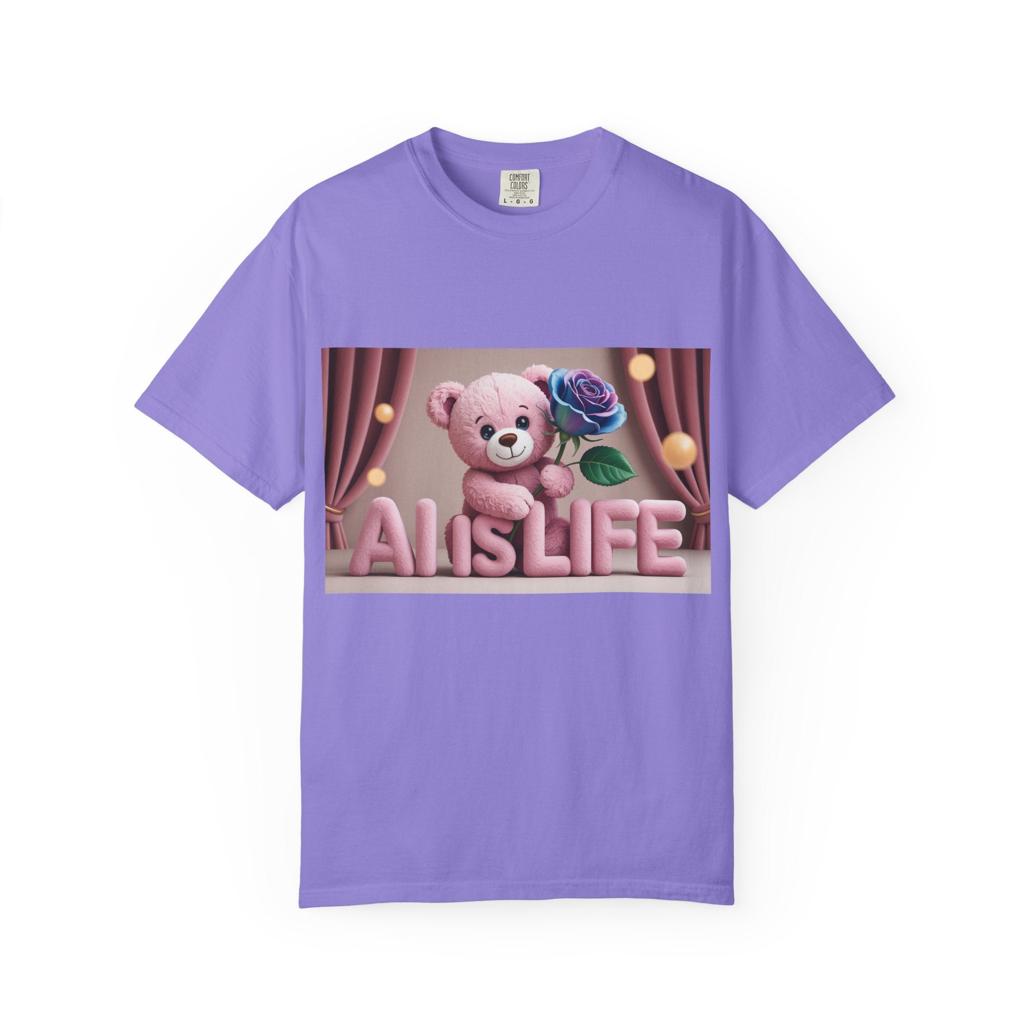 AI IS LIFE  "CUTE CIRCUIT" Casual Unisex Tee