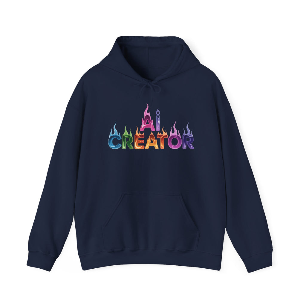 AI Creator "SPECTRUM IGNITION" Teddy Bear with Hoodie