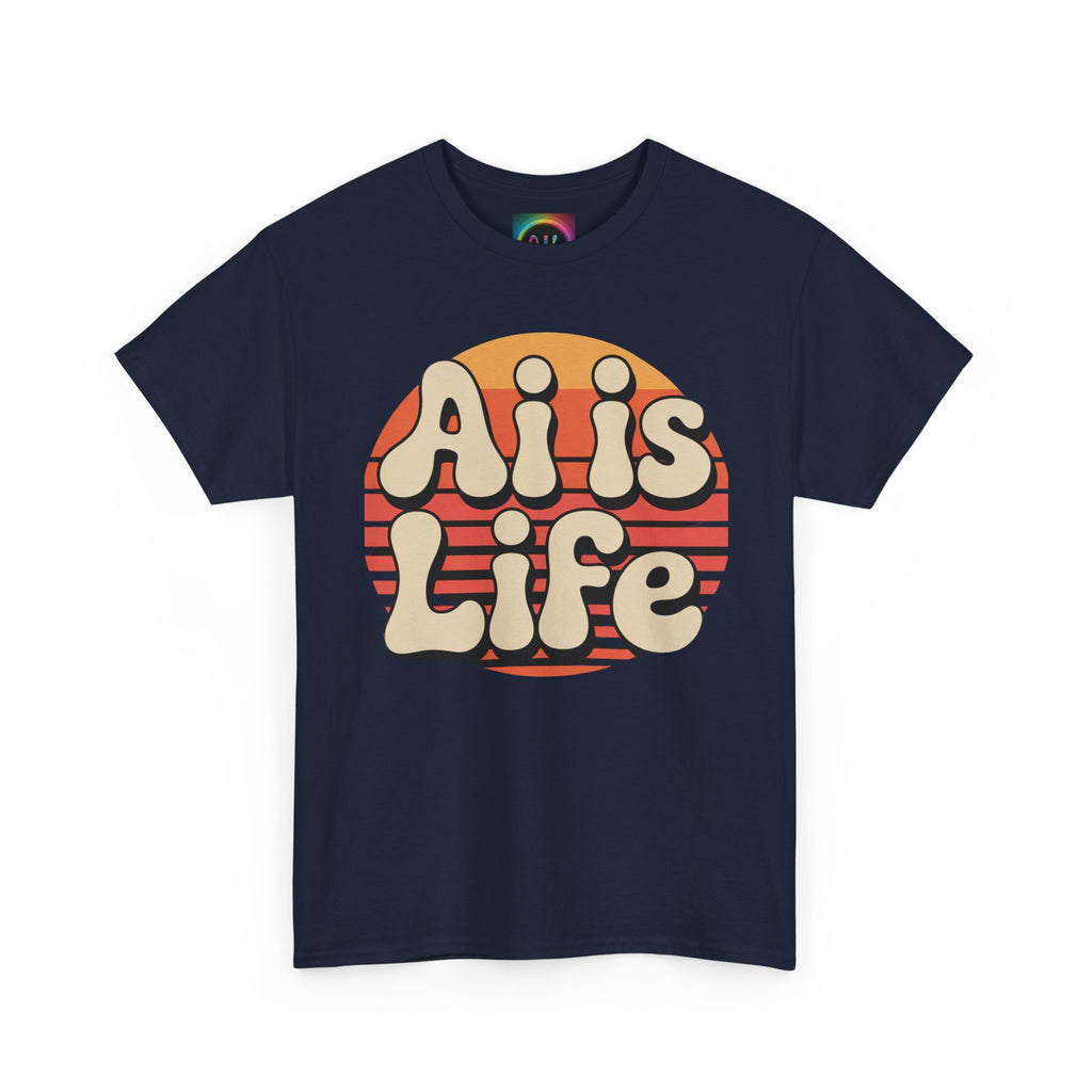 Ali Is Life "SUNSET CIRCUITRY" Retro Graphic T-Shirt