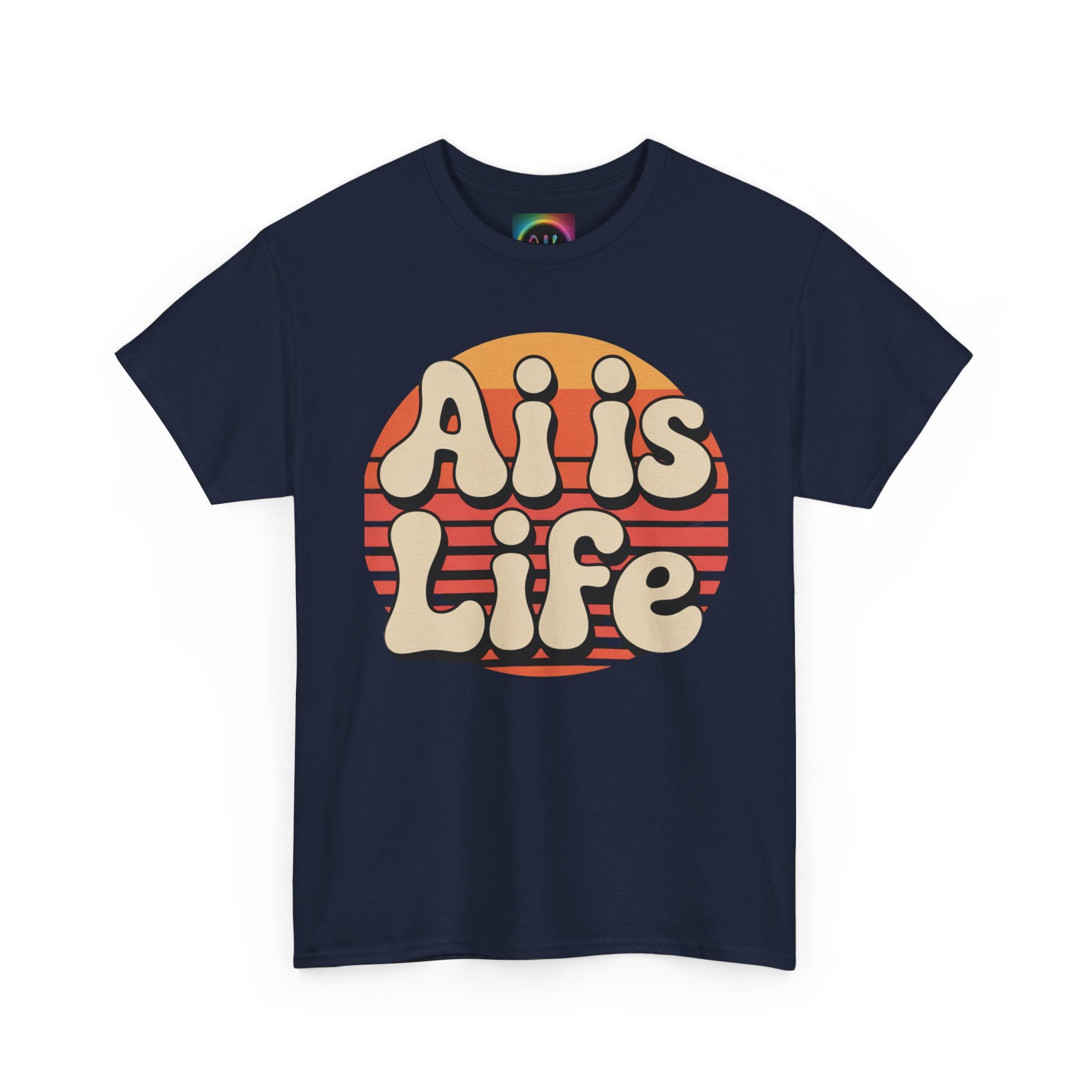 Ali Is Life "SUNSET CIRCUITRY" Retro Graphic T-Shirt