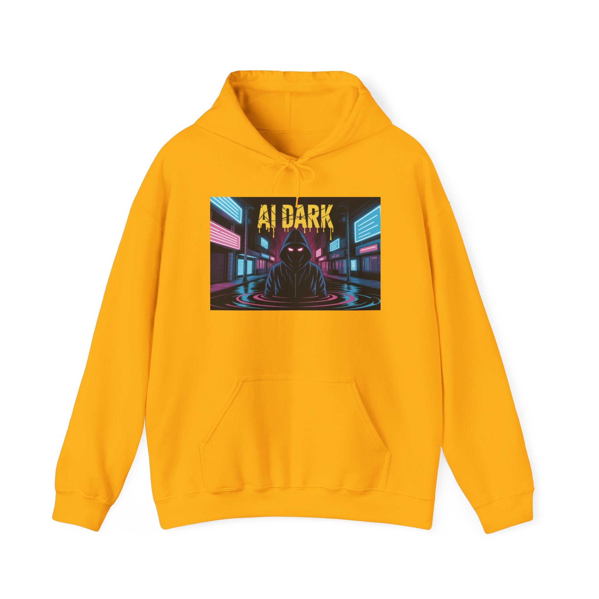 AI DARK  “Night Signal” Unisex Heavy Blend™ Hooded Sweatshirt