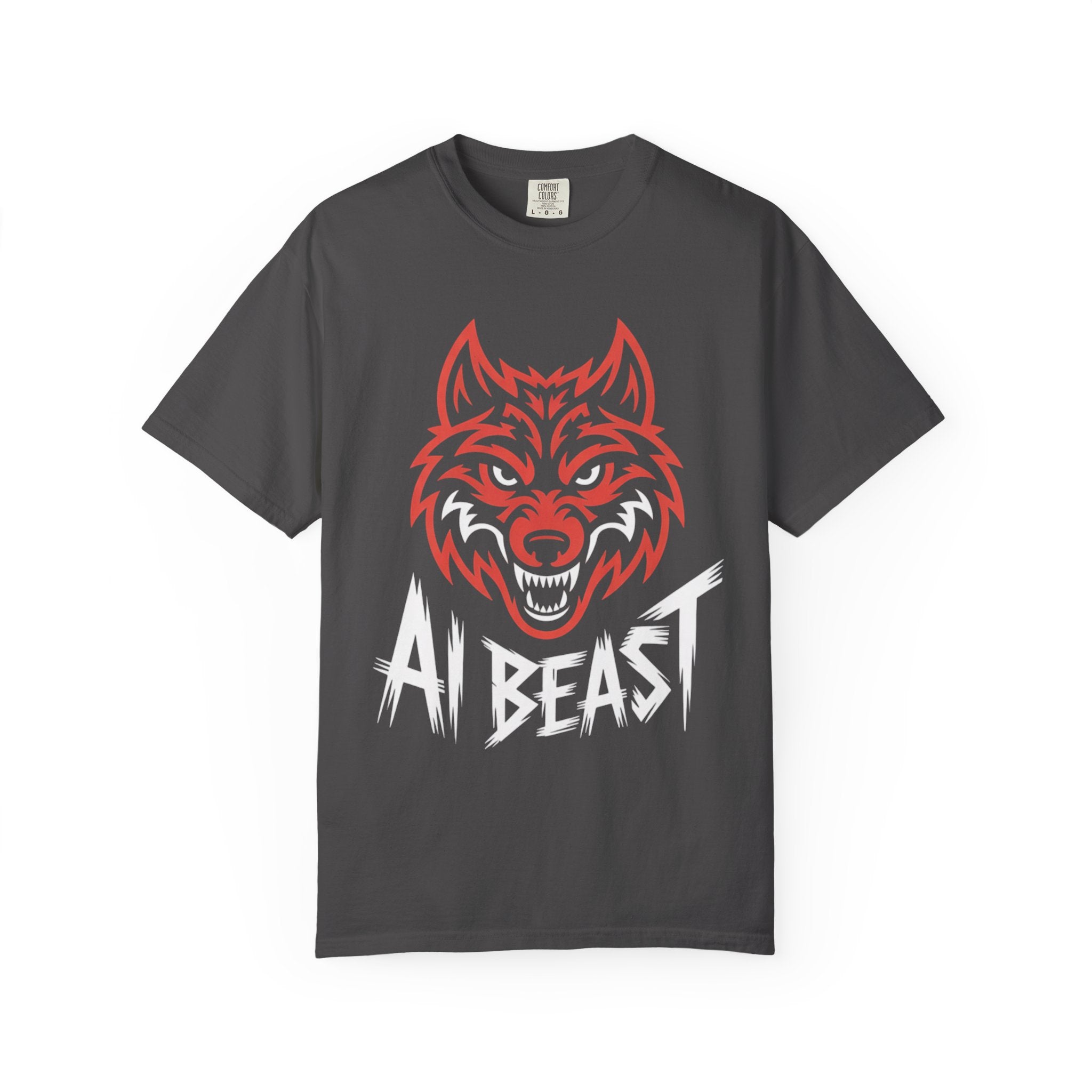 AI BEAST " Alpha Mode "  Unisex Garment-Dyed T-shirt