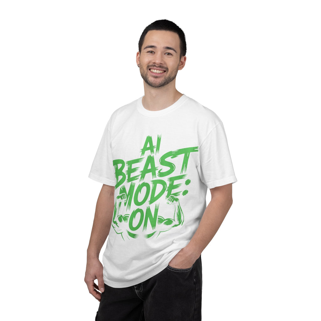 AI BEAST MODE: ON “DIGITAL HULK ENERGY” Unisex Garment-Dyed T-shirt