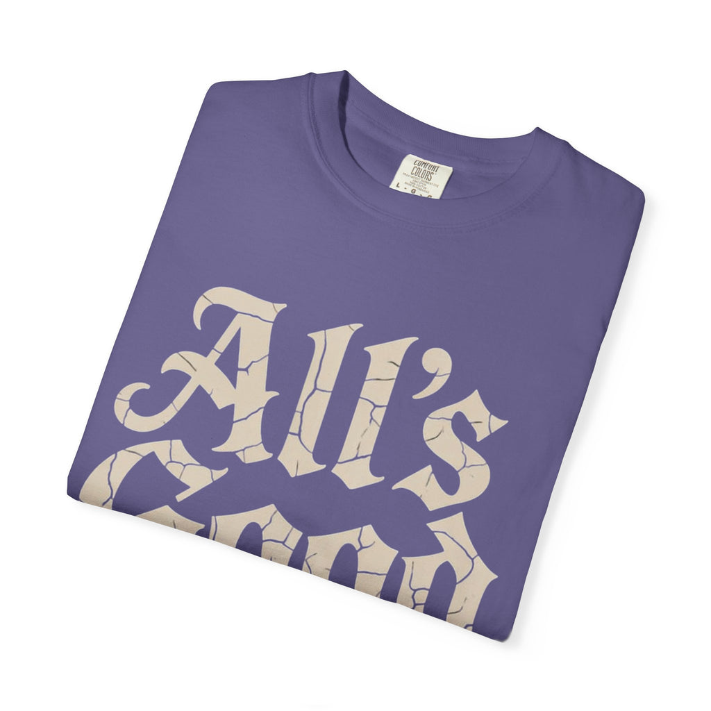ALL’S GOOD WITH AI “Cracked Code Classic” Unisex Garment-Dyed T-shirt